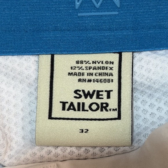 Swet Tailor Shorts Size 3,  9 inch Golf White - Picture 4 of 12